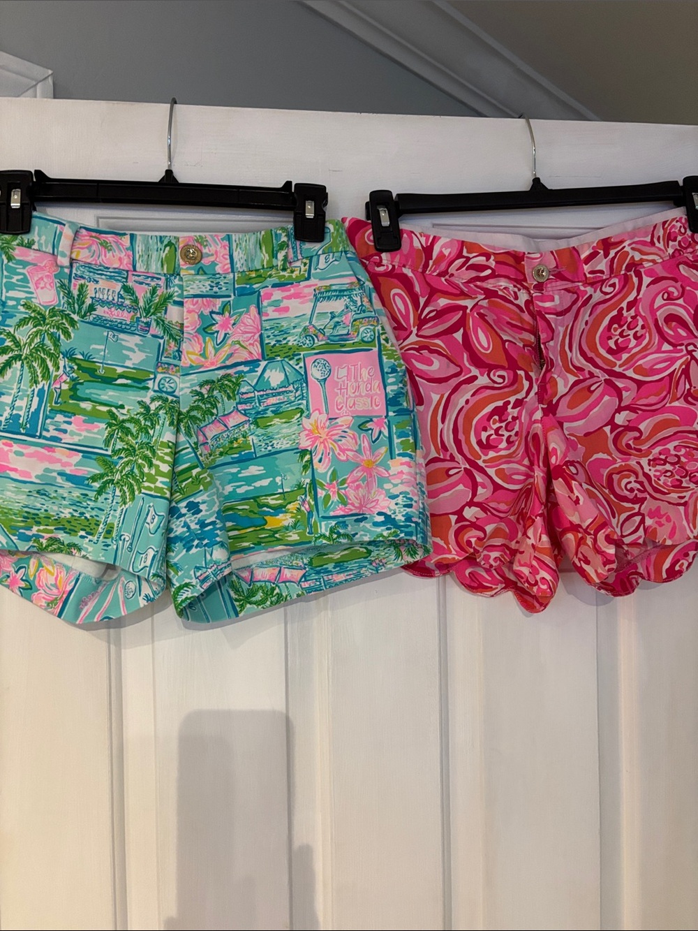 2- pair of Lily Pulitzer shorts